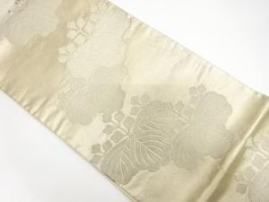 アンティーク　桐模様織り出し袋帯（材料）